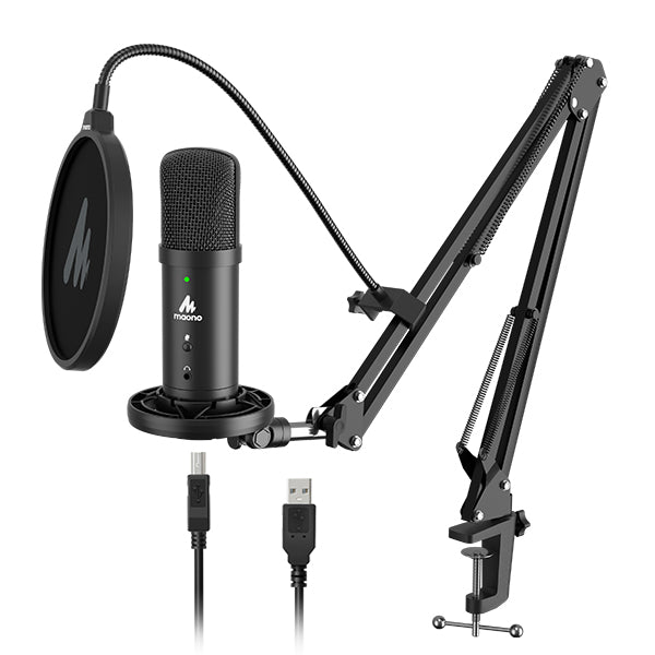 MAONO PM401 Plug & Play Monitoring USB Microphone